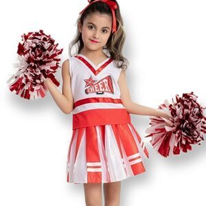 NWT Spooktacular Creations Girl's High School Cheerleader, Cheerleading